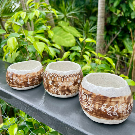 Avalan My Tribe Pots - Set of three