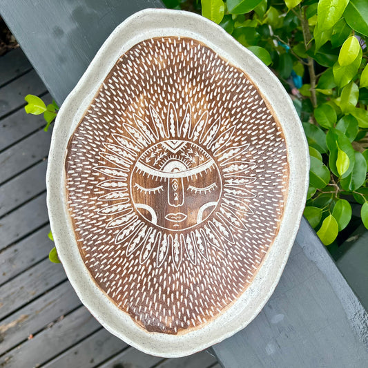 Avalan Desert Sun Platter Oval