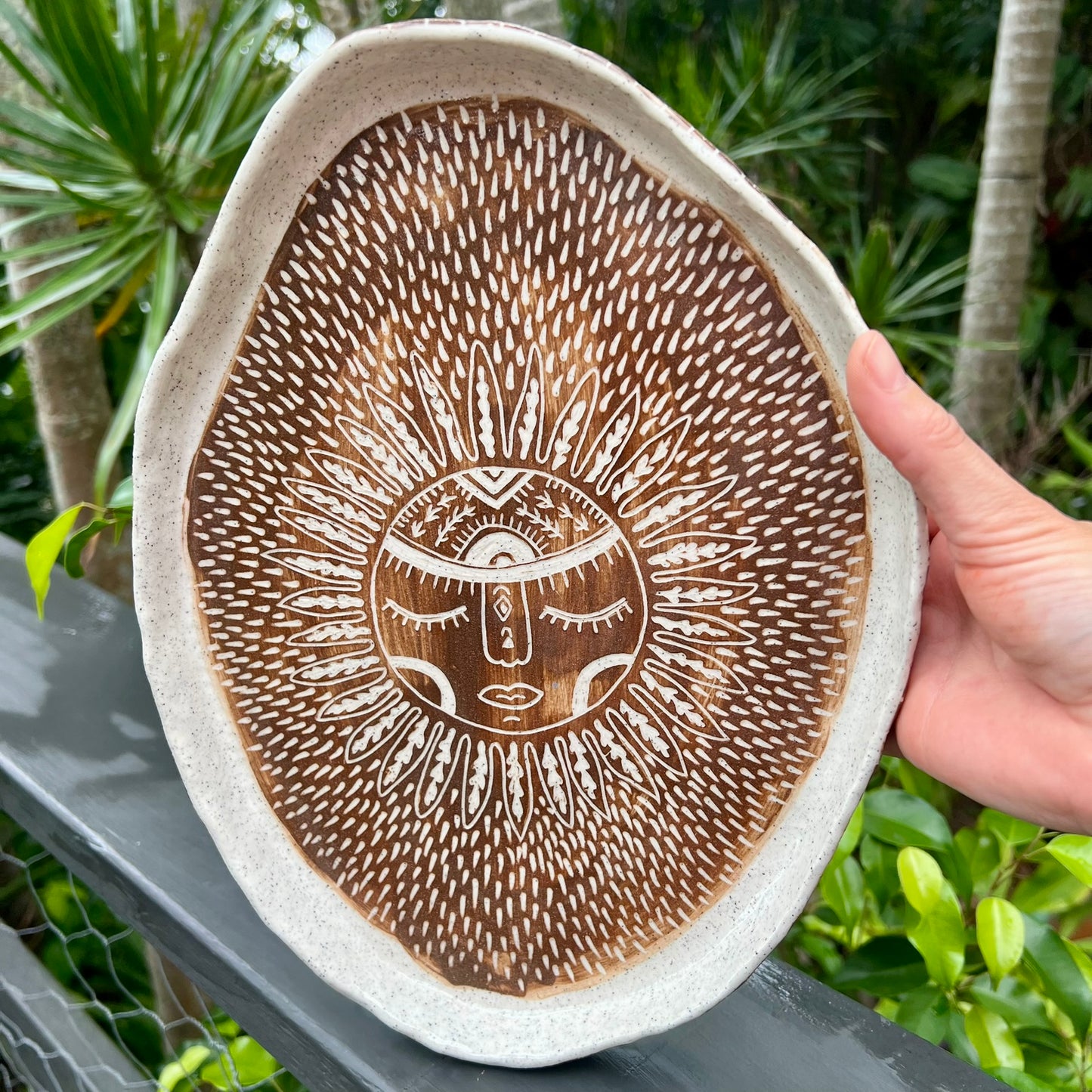 Avalan Desert Sun Platter Oval