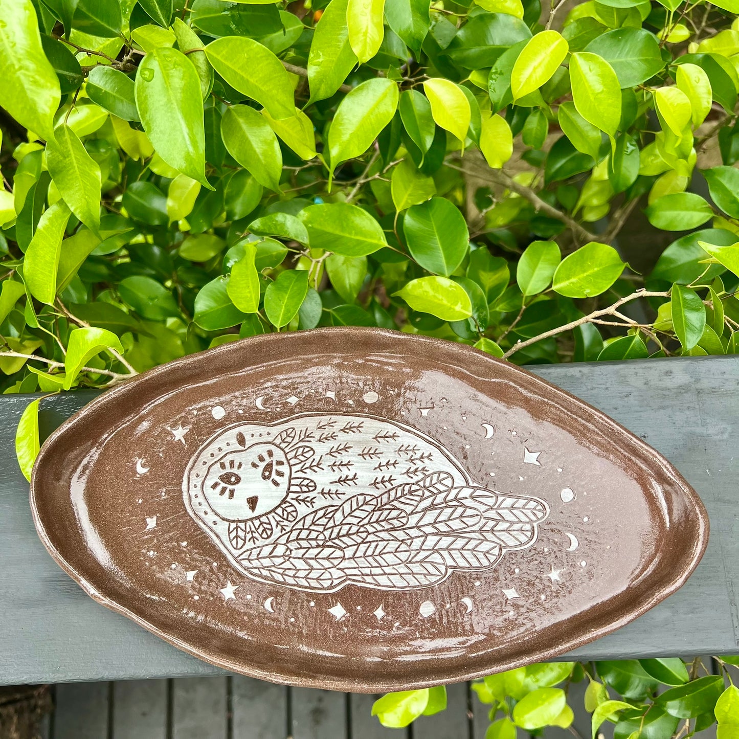 Avalan Mystic Owl Platter