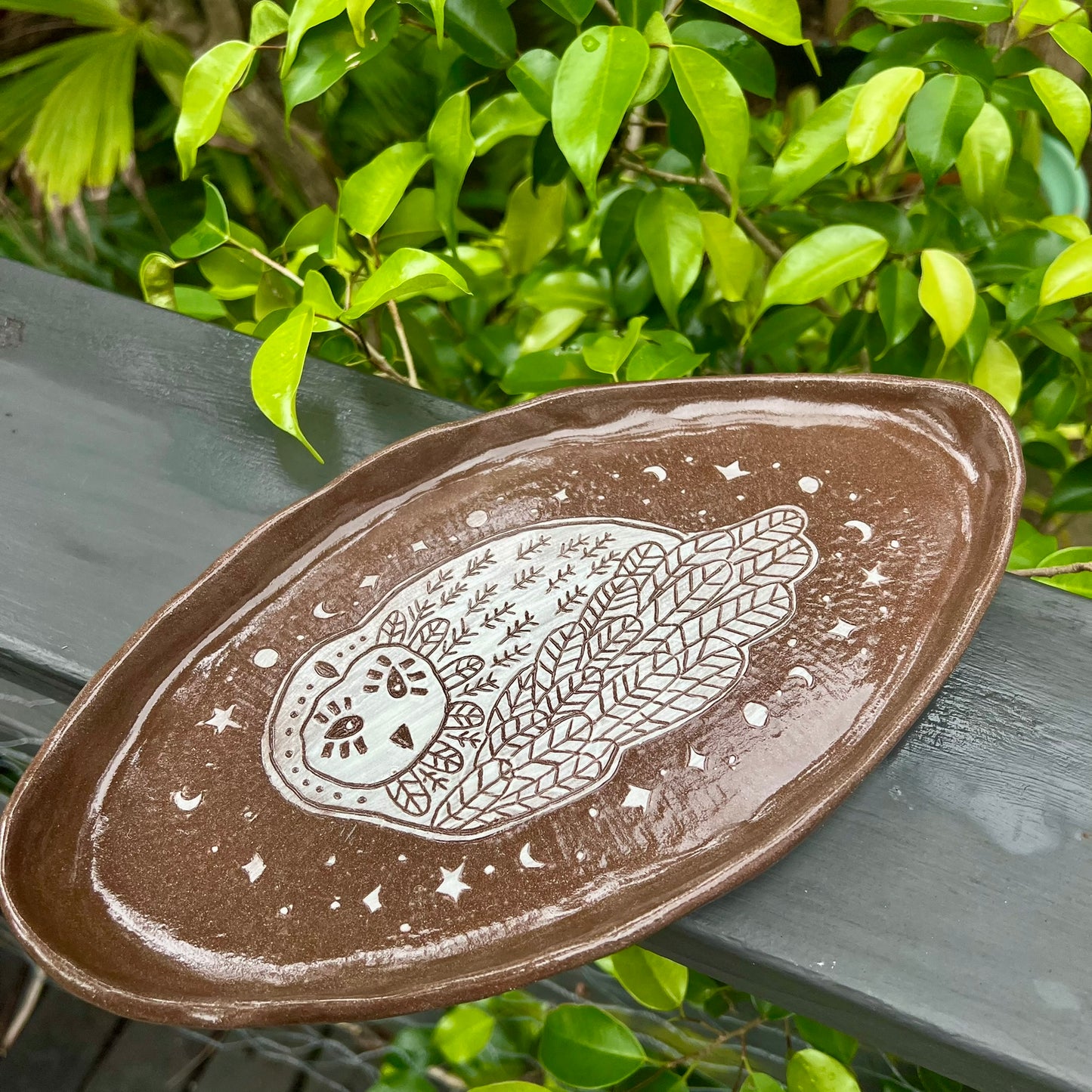 Avalan Mystic Owl Platter