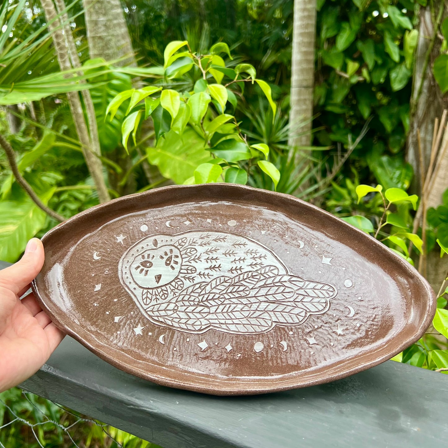 Avalan Mystic Owl Platter